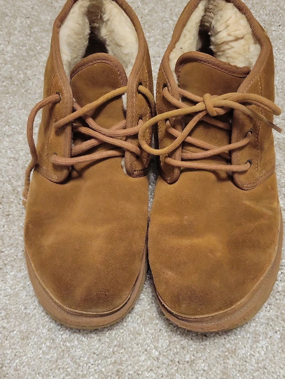 Ugg Men's Suede Lace-Up Boots - Brown